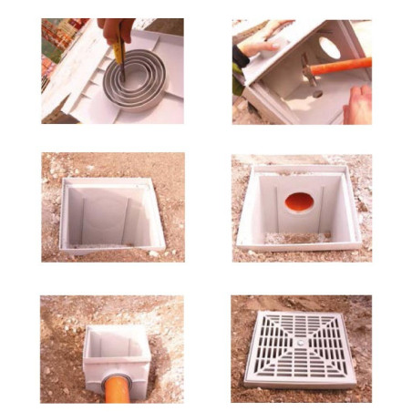 Monolit akna szelepakna 40x40x40cm (tető nélkül)