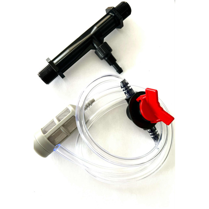 Venturi felszívó 1/2" csapos szabályzóval, szűrővel (8230)