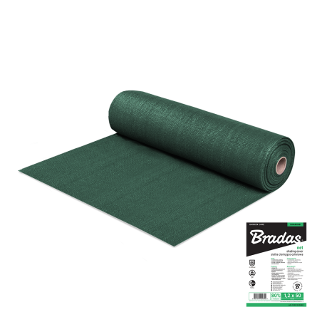 Belátásgátló, szélfogó és árnyékoló háló LIGHTTEX 90 1,5 m x 25 m 80%