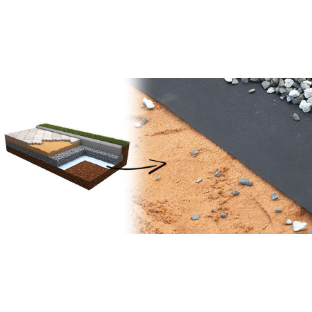 Geotextília 50 g 2,1 x 100m fekete