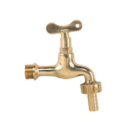 Réz golyós csap levehető fogantyúval 1/2" KM 13mm tömlőhöz (BR-KFS1234)