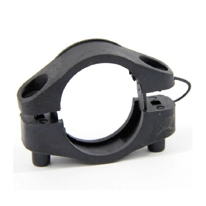 Műanyag csőbilincs 25mm bordás,spirál tömlőkhöz