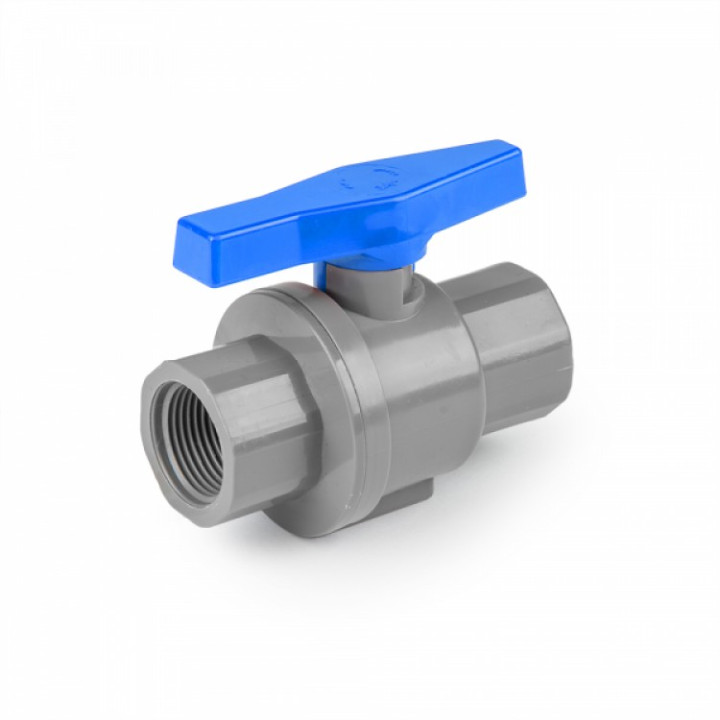 PVC golyóscsap 1,1/2" BB