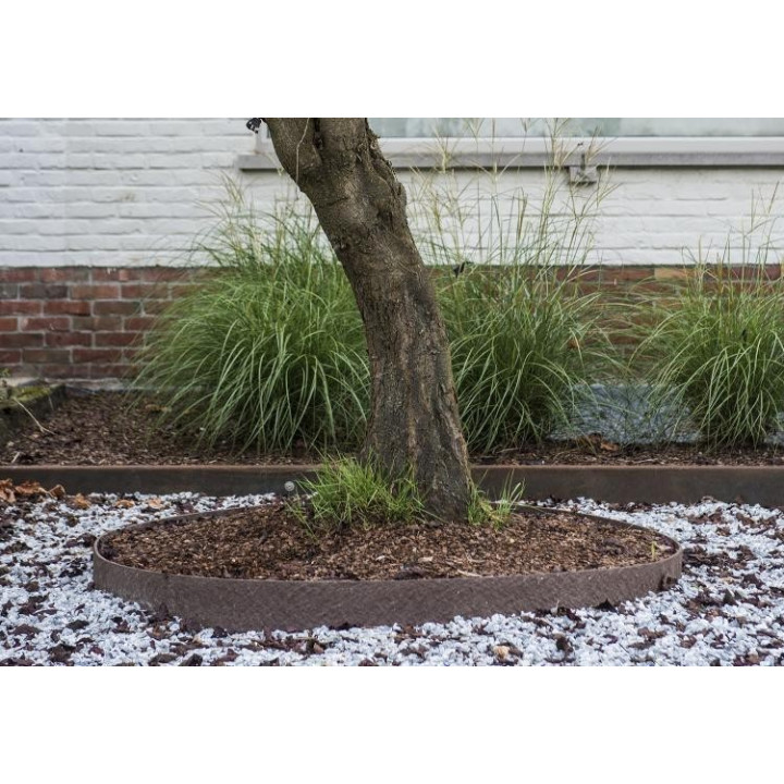 ECOLAT Tó és ágyásszegély barna 14 cm x 0,7 cm 25 fm