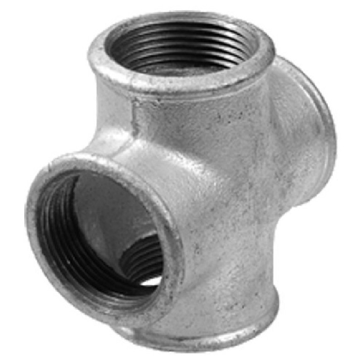 Horganyzott kereszt idom 5/4"