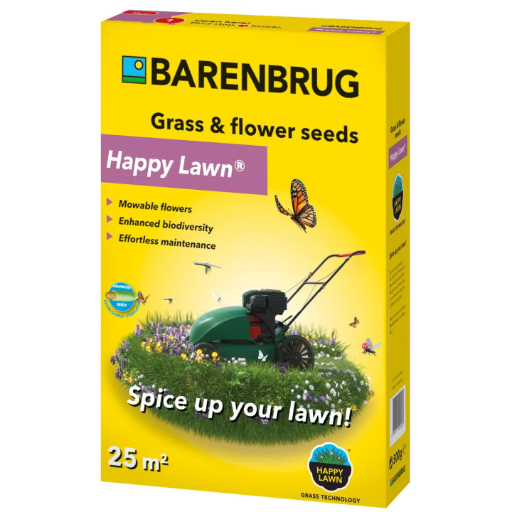 Barenbrug Happy Lawn fűmagkeverék virágmagokkal 0,5kg