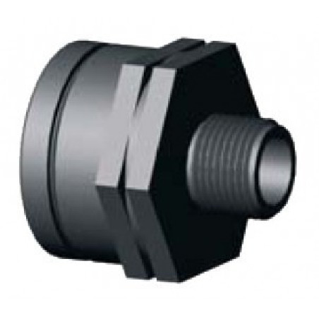 Bővítő karmantyú 5/4"B x 1/2"K műanyag