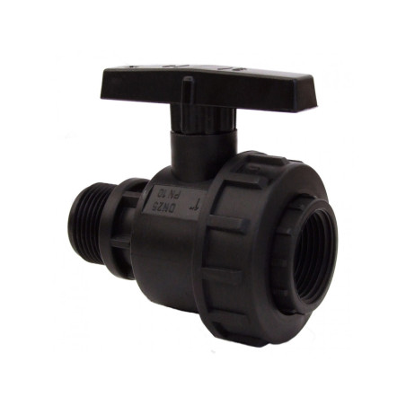 Műanyag golyóscsap 5/4" KB