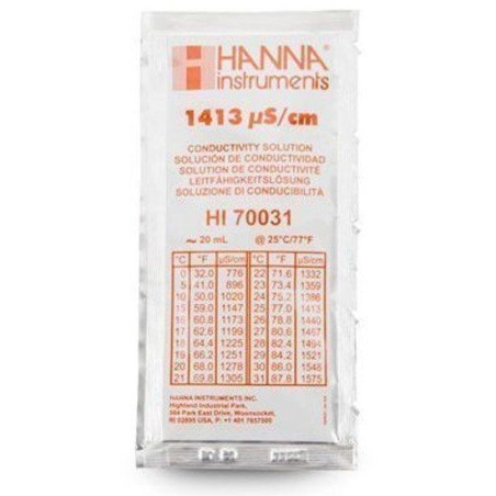 Kalibráló folyadék EC mérőhöz EC 1,413 µS/cm kalibráló oldat 20ml