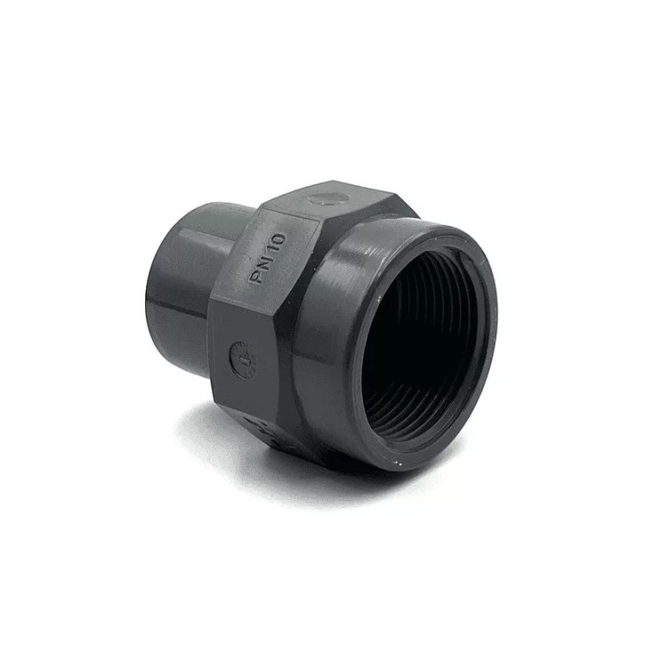 PVC belső menetes toldás 32/40 mm x 1,1/4" BM