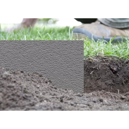 Bradas gyepszegély ágyásszegély szürke 6m x 15cm