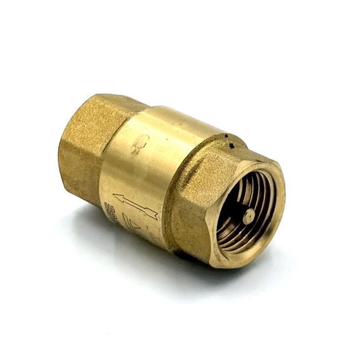 Réztányéros visszacsapószelep 5/4'' réz