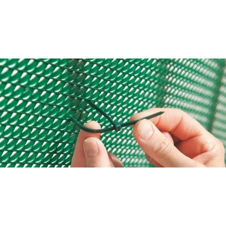 Bradas UV álló gyorskötöző árnyékoló hálókhoz 10 cm 100 db/cs