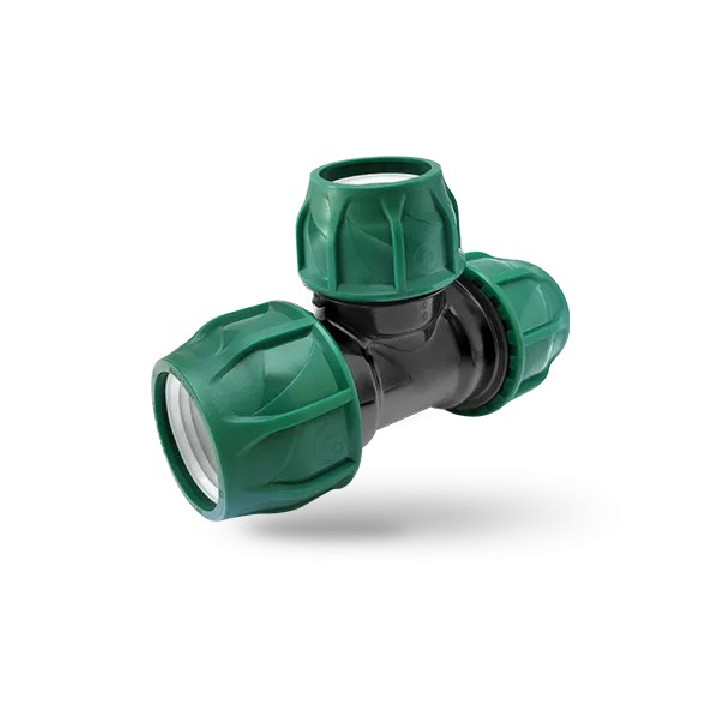 KPE MPE szűkített T idom 63 x 32 x 63 10 bar