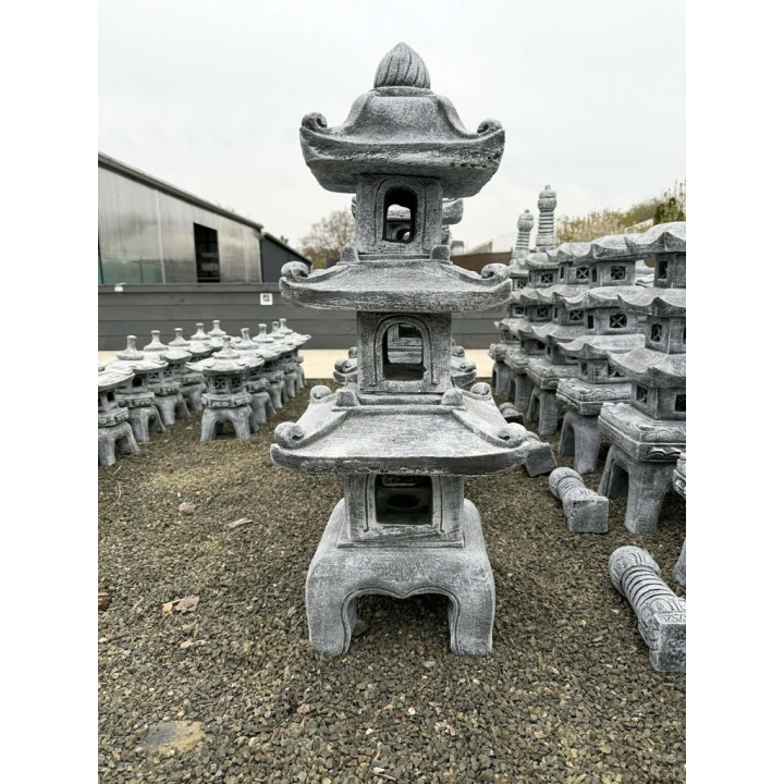 Három tetős kínai pagoda 90cm