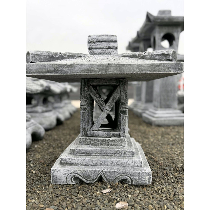 Pagoda bambusz motívummal 50cm