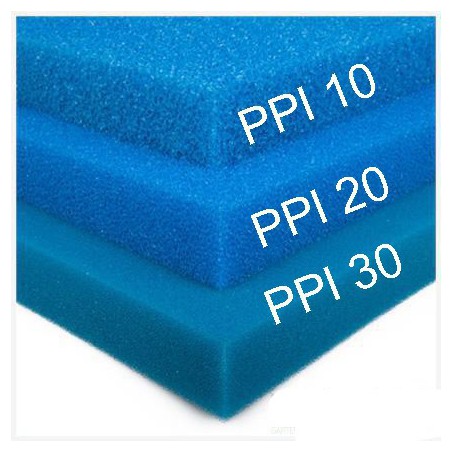 Szűrőszivacs ( 50 x 50 x 3 cm ) PPI30