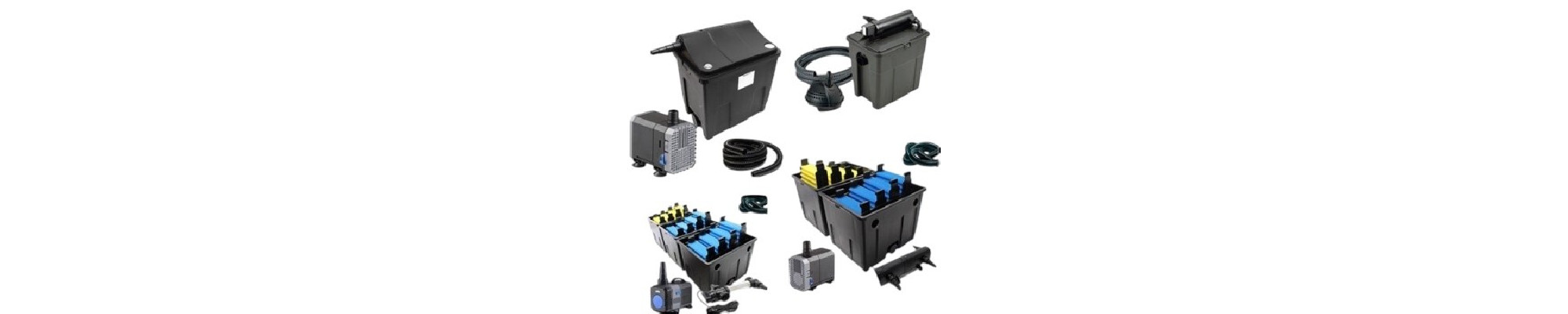 Kerti tó átfolyós gravitációs szűrő szettek