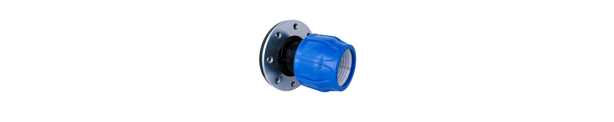 KPE karimás csatlakozó idom