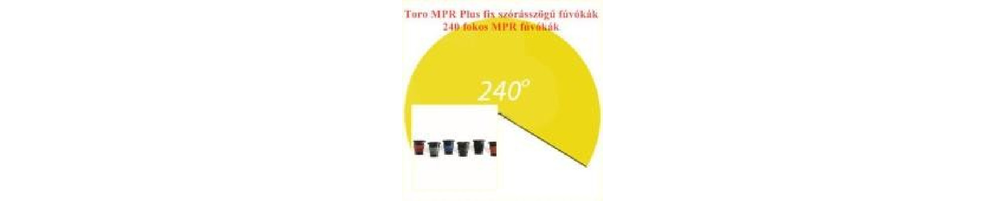 Toro 240 fokos MPR fúvókák