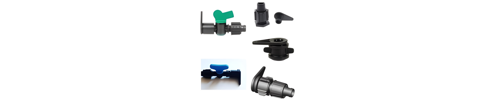 LayFlat tömlő csatlakozók csepegtető szalagokhoz