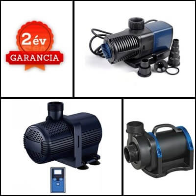 Patak és vízesés tápláló szivattyúk